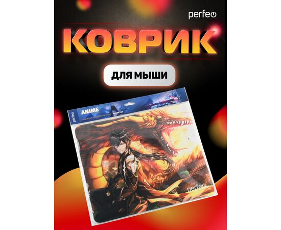  Коврик для компьютерной мыши "Anime", Рис.7 (340*280*4 мм), ткань+резиновое основание 