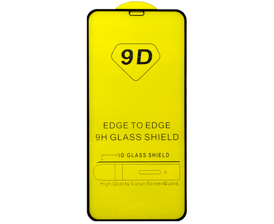  Защитное стекло 9D для Nokia 2.1, Full Glue 2.5D, прозрачный+черная рамка 