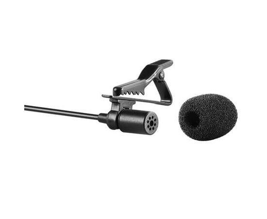 Микрофон CANDC DC-C1 Pro, петличный, Jack 3.5mm, 6 м, черный, электронный конденсатор 