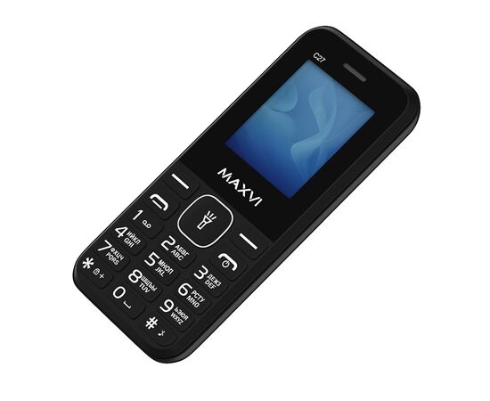  Мобильный телефон MAXVI C27 black 