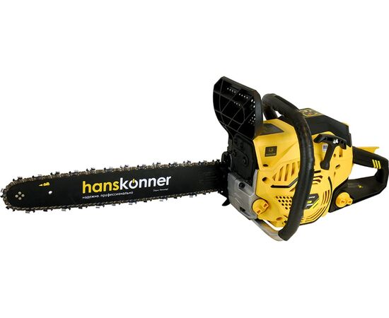  Бензопила Hanskonner HGC2020 2.0 кВт / 2.7 лс, 52 см3, шина 18" 