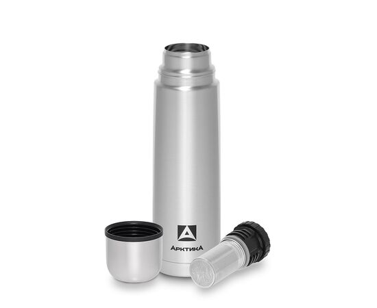  Термос для напитков Арктика 101-750C/Sil 0.75л. серебристый 