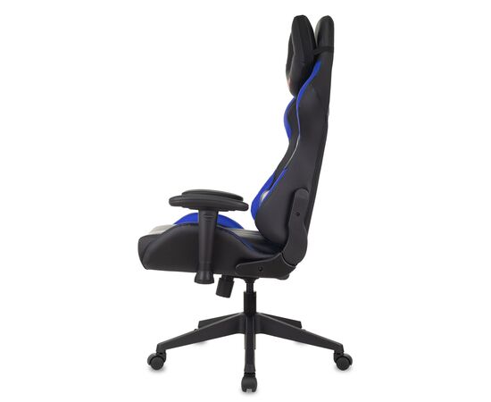  Кресло Zombie Viking 5 Aero Blue эко.кожа черный/синий 