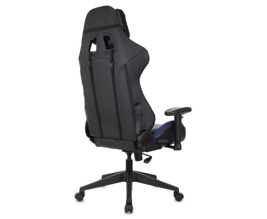  Кресло Zombie Viking 5 Aero Blue эко.кожа черный/синий 
