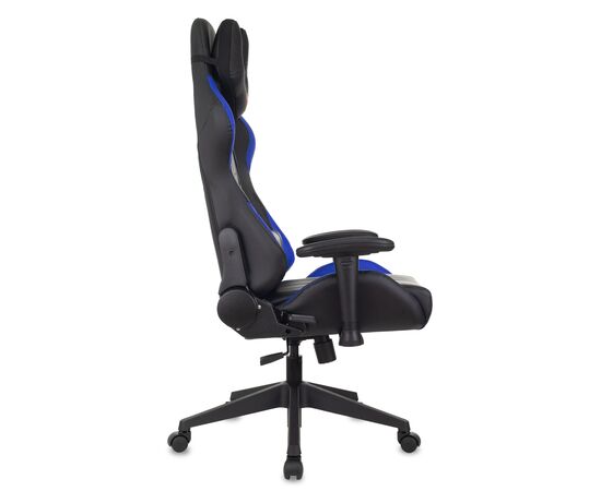  Кресло Zombie Viking 5 Aero Blue эко.кожа черный/синий 