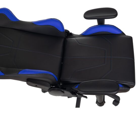  Кресло Zombie Viking 5 Aero Blue эко.кожа черный/синий 