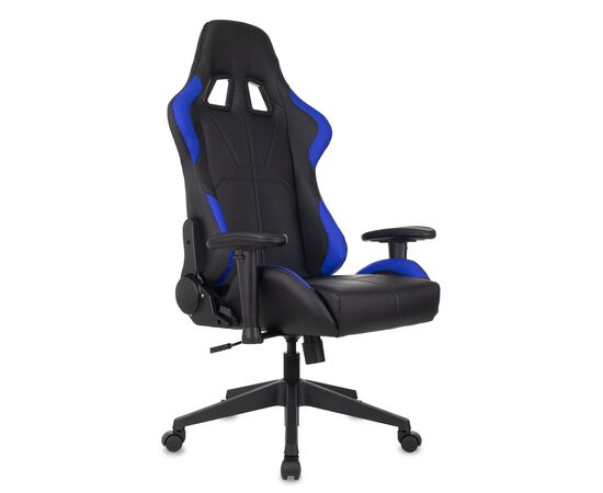  Кресло Zombie Viking 5 Aero Blue эко.кожа черный/синий 