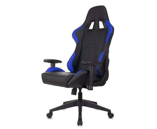  Кресло Zombie Viking 5 Aero Blue эко.кожа черный/синий 
