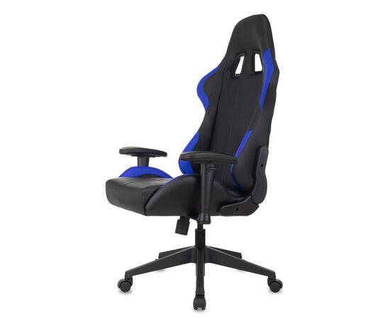  Кресло Zombie Viking 5 Aero Blue эко.кожа черный/синий 