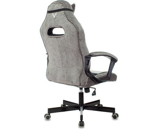  Кресло Zombie Viking 6 Knight Fabric (Viking 6 Knight B) серый/черный 