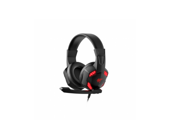  Гарнитура игровая с подсветкой HAVIT GAMENOTE HV-H2032d Gaming  Черно-красная 