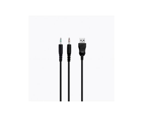  Гарнитура игровая с подсветкой HAVIT GAMENOTE HV-H2032d Gaming  Черно-красная 
