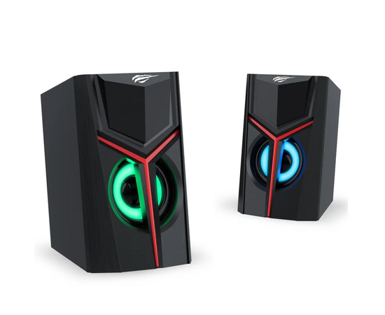  Игровая акустика c  RGB подсветкой HAVIT GAMENOTE HV-SK206 Gaming 2.0 USB 6 Вт. 