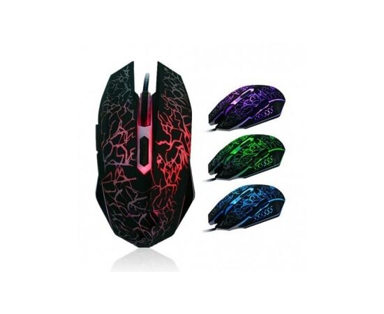  Мышка игровая с подсветкой HAVIT GAMENOTE HV-MS691 USB 2400 DPI Gaming Черная 