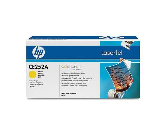  Картридж лазерный HP 504A CE252A желтый (7000стр.) для HP CM3530/CP3525 