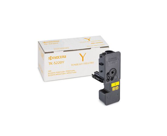 Картридж лазерный Kyocera 1T02R9ANL1 TK-5220Y желтый (1200стр.) для Kyocera M5521cdn/cdw P5021cdn/cdw 