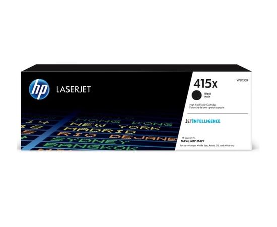  Картридж лазерный HP 415X W2030X черный (7500стр) для HP LJ M454/MFP M479 