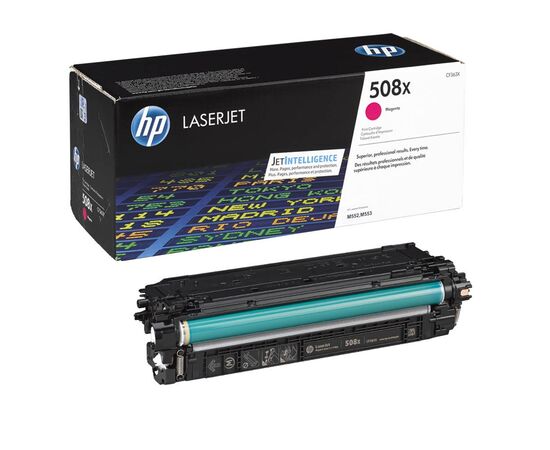  Toner Cartridge HP 508X High Yield Magenta Original LaserJet CF363X 