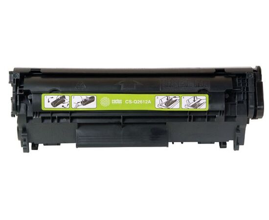 Тонер Картридж Cactus CS-Q2612AS (тип Q2612AS) черный, 2000 стр., для HP 1010/1012/1015/1018/1020/1020Plus/1022/3015/3020 