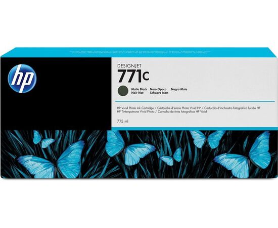  Картридж струйный HP 771C B6Y07A черный матовый (775мл) для HP DJ Z6200 