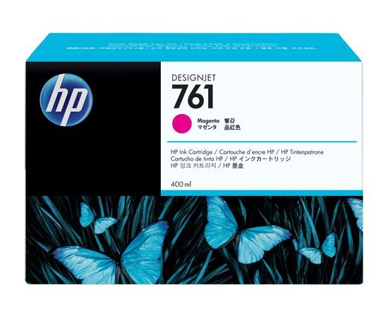  Картридж HP CM993A 761 400-ml Magenta Designjet Ink Cartridge 
