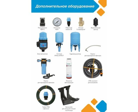  Насосная станция центробежный Джилекс Джамбо 70/50 П-24 2.0 1100Вт 4200л/час (3016) 
