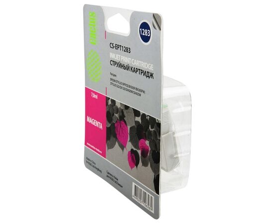  Картридж струйный Cactus CS-EPT1283 пурпурный для Epson Stylus S22/SX125/SX420/SX425 (7ml) 