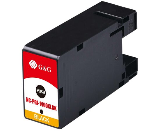  Картридж струйный G&G GG-PGI-1400XLBK PGI-1400XL BK черный (36мл) для Canon MB2050/MB2350/MB2040/MB2340 