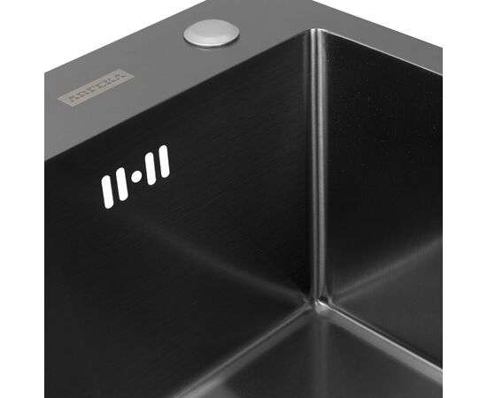  Кухонная мойка Arfeka Eco PVD AR 600*500см Nano Black 