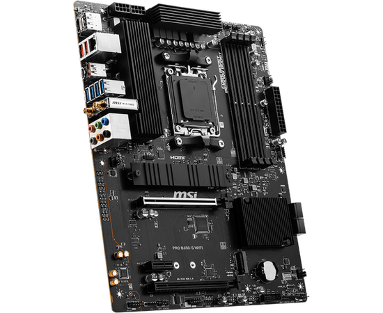  MB sAM5 MSI PRO B650-S WIFI AMD B650 4xDDR5 ATX AC`97 8ch(7.1) 2.5Gg RAID+HDMI+DP 