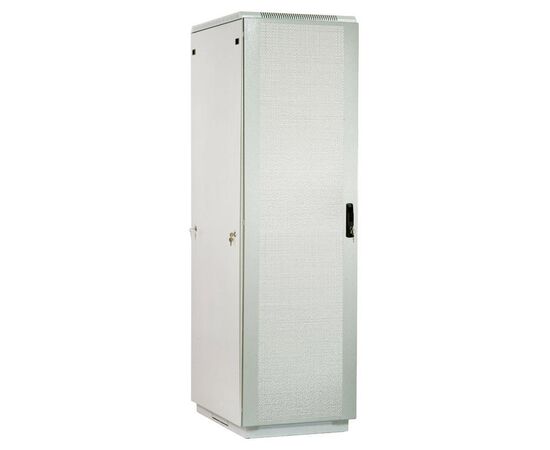  Шкаф коммутационный ЦМО ШТК-М-42.6.6-4ААА 42U 600x620мм пер.дв.перфор. задн.дв.стал.лист 2 бок.пан. направл.под закл.гайки 550кг серый 