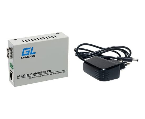  Медиаконвертер GIGALINK GL-MC-UTPG-SFPG-F.r2 