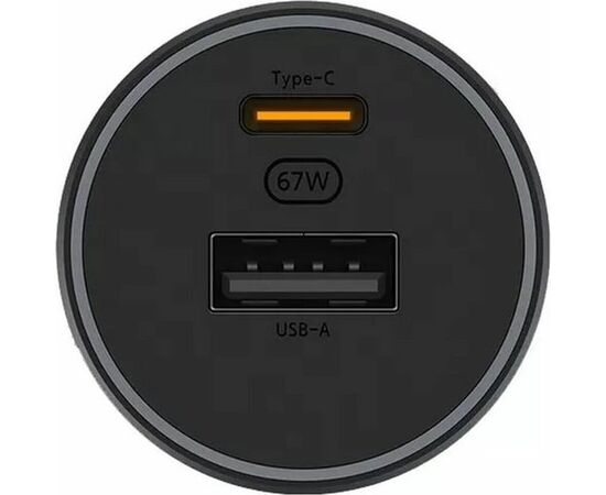  АЗУ Xiaomi 67W Car Charger USB-A + Type-C (BHR6814GL) 