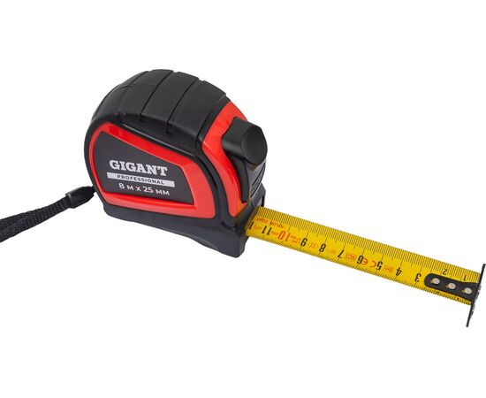  Рулетка Gigant Professional GPGW-04 8мx25мм, с автостопом 