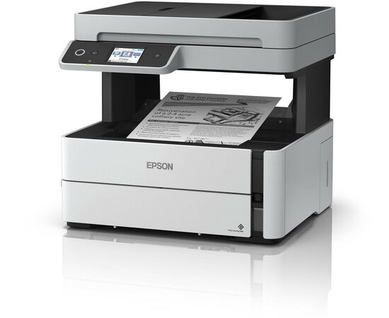  МФУ Epson EcoTank ET-M3170 (C11CG92405) A4, 1200x2400dpi, 39стр/мин, ч/б, 20изобр/мин, Wi-Fi, Ethernet (RJ-45), USB 