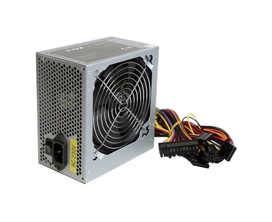  Блок питания Foxline FL650S-80 650W 80+ ATX PSU, APFC, 120Fan, 24 pin, 4 + 4 Pin (12V), 5*SATA, 2*4 pin molex, 1*FDD, 2*PCI-e(6 + 2 pin) 