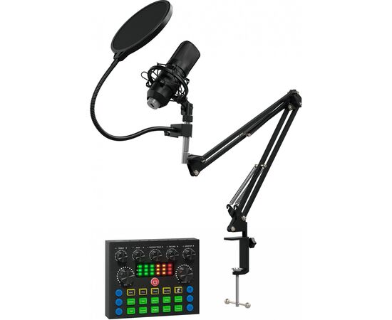  Микрофон Oklick SM-600G черный 