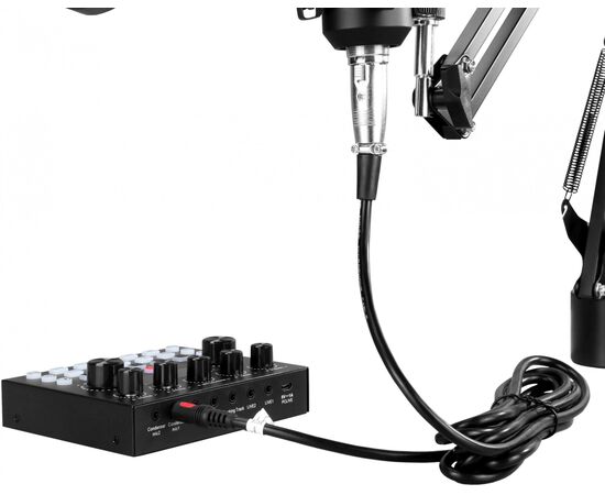  Микрофон Oklick SM-600G черный 