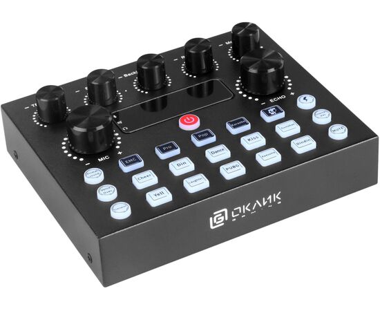  Микрофон Oklick SM-600G черный 