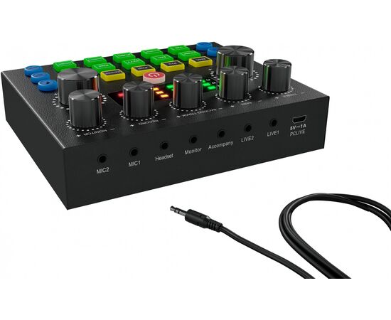  Микрофон Oklick SM-600G черный 