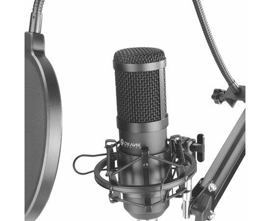  Микрофон Oklick SM-600G черный 