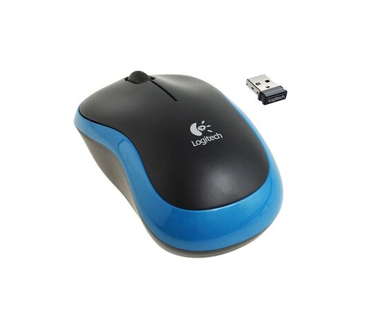  Мышь Logitech M185 Blue, Wireless (910-002239) 