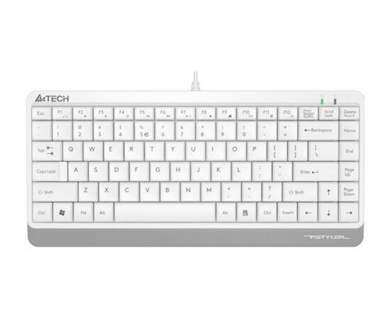  Клавиатура A4Tech Fstyler FK11 белый USB slim 