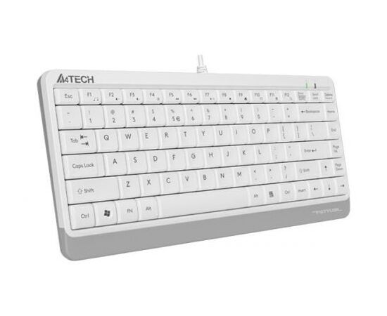  Клавиатура A4Tech Fstyler FK11 белый USB slim 