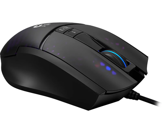  Мышь A4Tech Bloody L65 Max черный/фиолетовый оптическая (12000dpi) USB (6but) L65 MAX/HONEYCOMB 