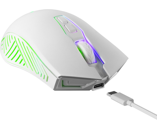  Мышь DEFENDER Pandora GM-502 52502 белый 