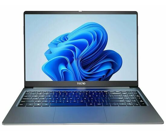  Ноутбук TECNO Megabook T1 T15DA (4894947004926) Ryzen 5 5560U 16Gb SSD 512Gb AMD Radeon Graphics 15,6 FHD IPS Cam 70Вт*ч Win11 Серый 
