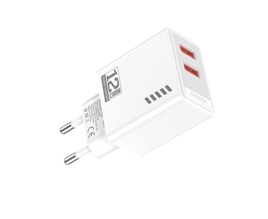  СЗУ блок KAKUSIGA KSC-1237 2 USB white 