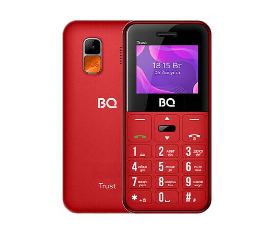  Мобильный телефон BQ 1866 Trust Red 