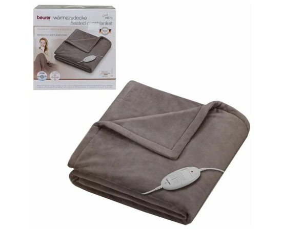  Электрическое одеяло для тела Beurer HD75 Dark Grey (421.06) 
